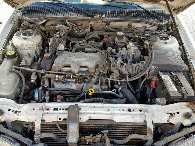 1G2NE55M6SC754204 - 1995 PONTIAC GRAND AM S WHITE photo 7