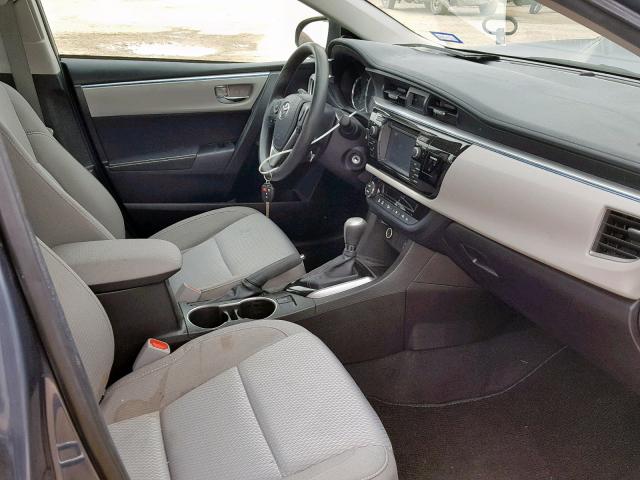 5YFBURHE5GP547721 - 2016 TOYOTA COROLLA L 蓝色 照片 5