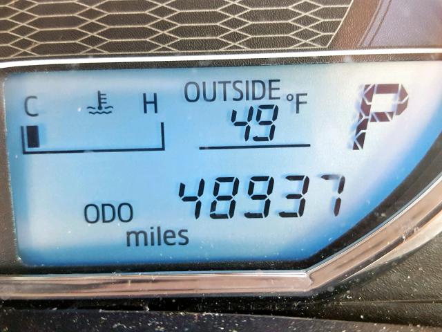 5YFBURHE5GP547721 - 2016 TOYOTA COROLLA L 蓝色 照片 8