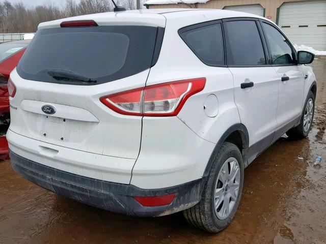 1FMCU0F7XDUA20823 - 2013 FORD ESCAPE S WHITE photo 4