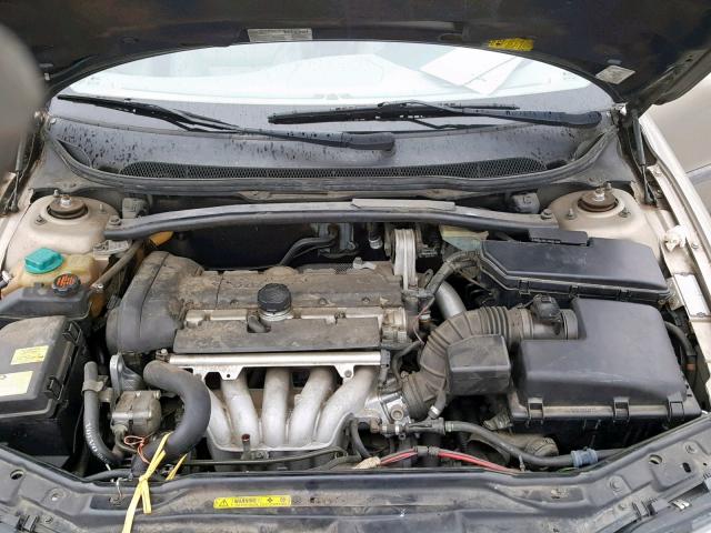 YV1RS64A742327684 - 2004 VOLVO S60 GOLD photo 7