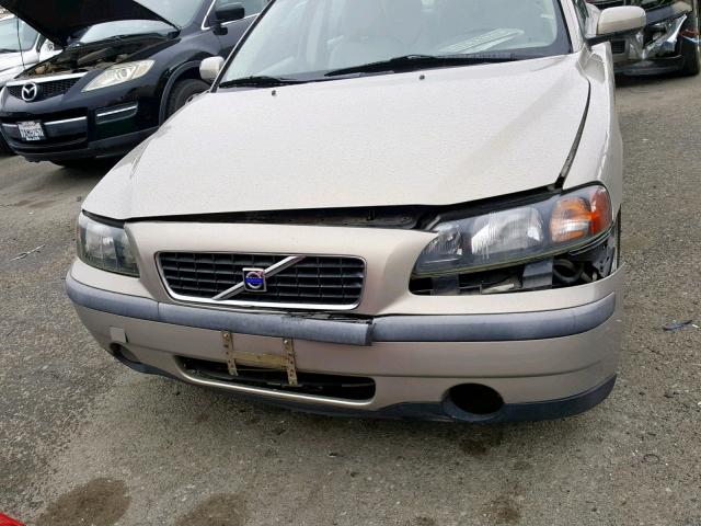 YV1RS64A742327684 - 2004 VOLVO S60 GOLD photo 9
