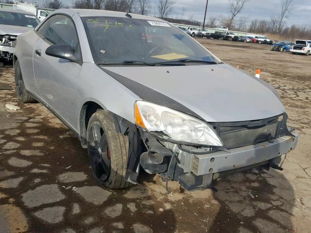 1G2ZK361594203799 - 2009 PONTIAC G6 GT SILVER photo 1