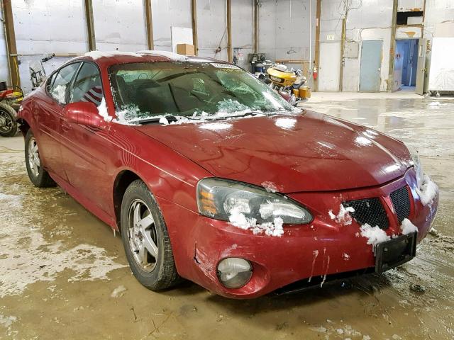 2G2WP522841348838 - 2004 PONTIAC GRAND PRIX MAROON photo 1