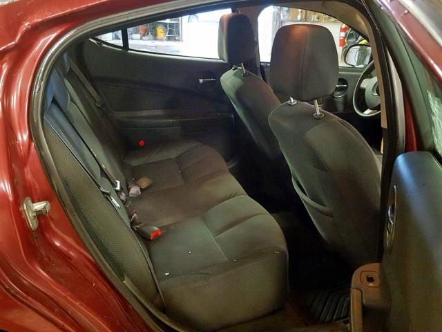 2G2WP522841348838 - 2004 PONTIAC GRAND PRIX MAROON photo 6