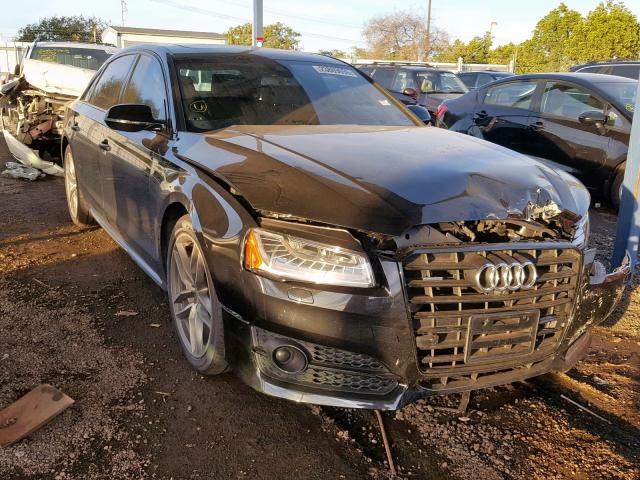 WAU44AFD0HN011114 - 2017 AUDI A8 L QUATT BLACK photo 1