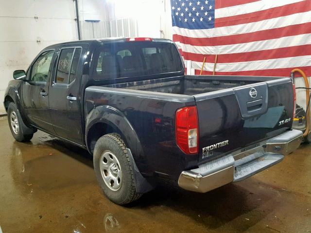 1N6AD07W37C436978 - 2007 NISSAN FRONTIER C BLACK photo 3