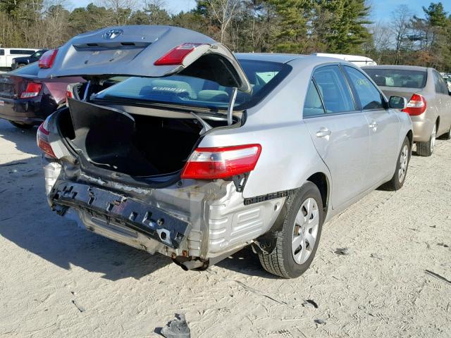 4T1BE46K89U394469 - 2009 TOYOTA CAMRY BASE GRAY photo 4