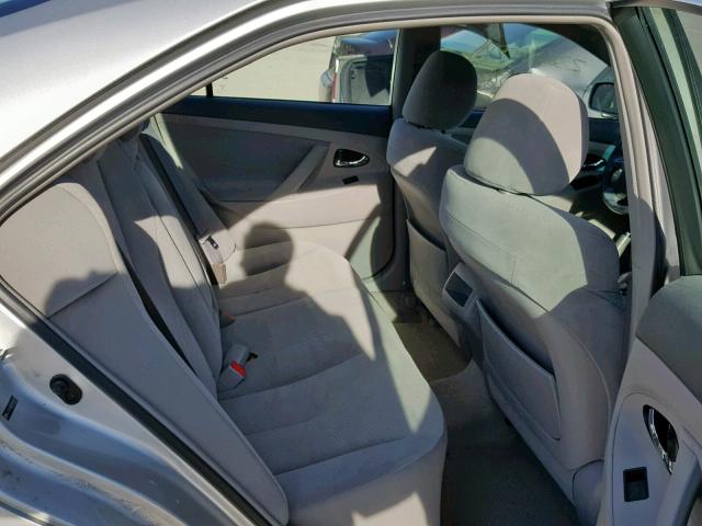 4T1BE46K89U394469 - 2009 TOYOTA CAMRY BASE GRAY photo 6