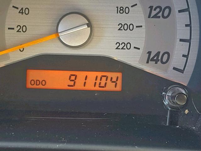 JTKDE167890287946 - 2009 TOYOTA SCION TC შავი ფოტო 8