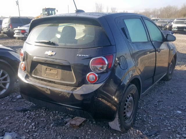 1G1JA6SH0G4175836 - 2016 CHEVROLET SONIC LS 黑色 照片 4