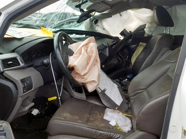 5FNRL5H66DB072316 - 2013 HONDA ODYSSEY EX WHITE photo 5