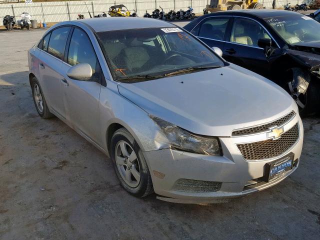 1G1PC5SBXD7260073 - 2013 CHEVROLET CRUZE LT SILVER photo 1