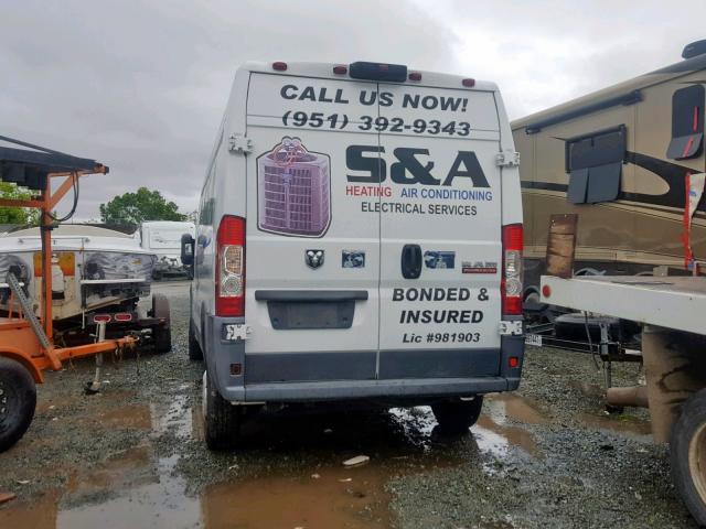 3C6TRVDG8EE128354 - 2014 RAM PROMASTER 白色 照片 3