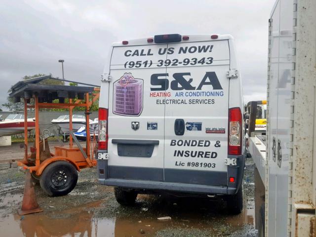 3C6TRVDG8EE128354 - 2014 RAM PROMASTER 白色 照片 4