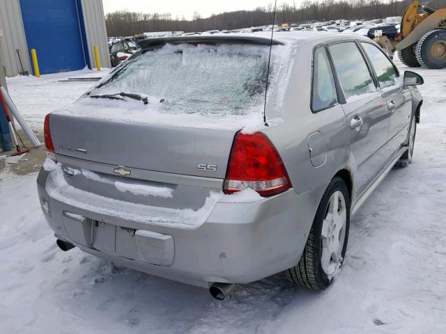 1G1ZW63146F217353 - 2006 CHEVROLET MALIBU MAX 银色 照片 4