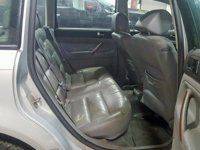WVWVD23B8YE324802 - 2000 VOLKSWAGEN PASSAT GLX 银色 照片 6