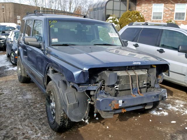 1J8HG48K88C214944 - 2008 JEEP COMMANDER BLUE photo 1
