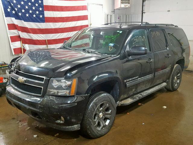 1GNFK26389R283331 - 2009 CHEVROLET SUBURBAN K 黑色 照片 2