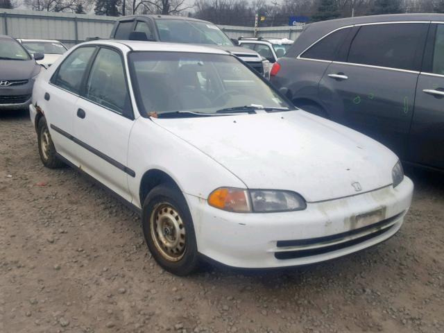 1HGEG8545NL067292 - 1992 HONDA CIVIC DX WHITE photo 1