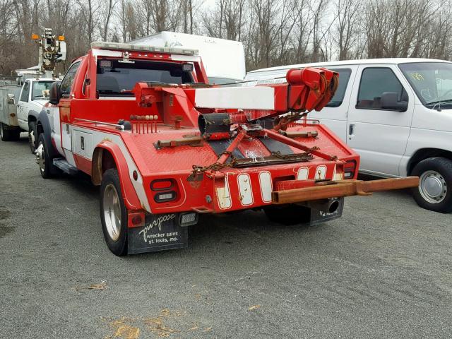 1FDAF56P16EC66820 - 2006 FORD F550 SUPER WHITE photo 3