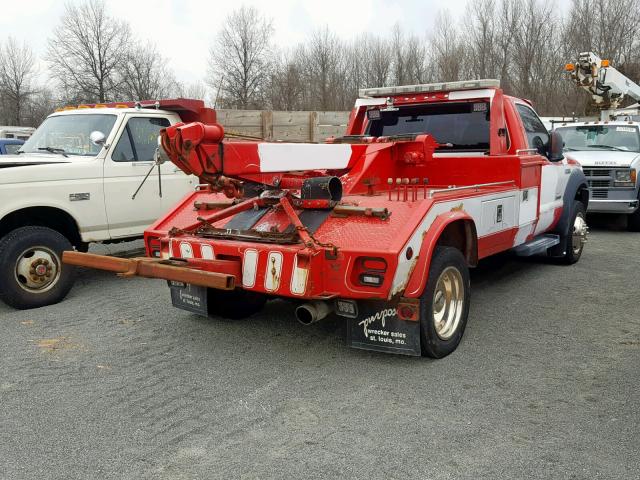 1FDAF56P16EC66820 - 2006 FORD F550 SUPER WHITE photo 4