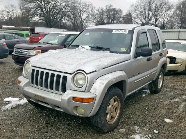 1J4GL58K42W292173 - 2002 JEEP LIBERTY LI SILVER photo 2