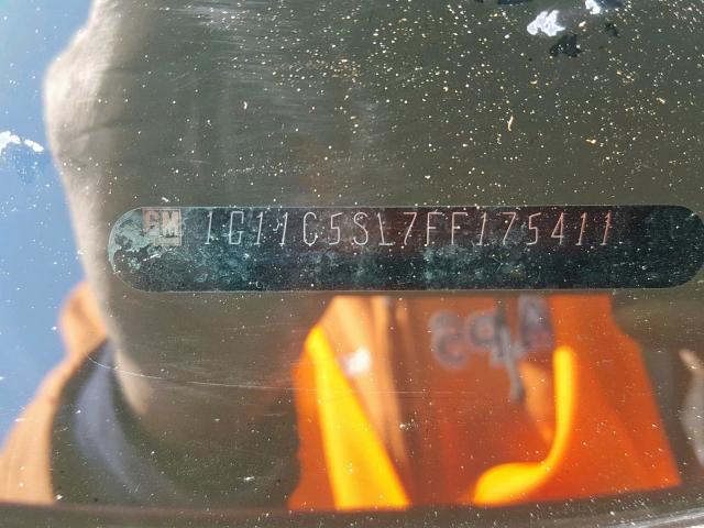 1G11C5SL7FF175411 - 2015 CHEVROLET MALIBU 1LT RED photo 10