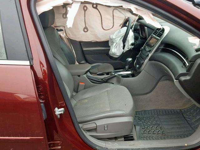 1G11C5SL7FF175411 - 2015 CHEVROLET MALIBU 1LT RED photo 5