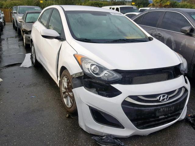 KMHD35LE6DU125155 - 2013 HYUNDAI ELANTRA GT WHITE photo 1