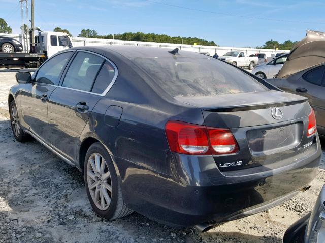 JTHCE96S970010367 - 2007 LEXUS GS 350 GRAY photo 3