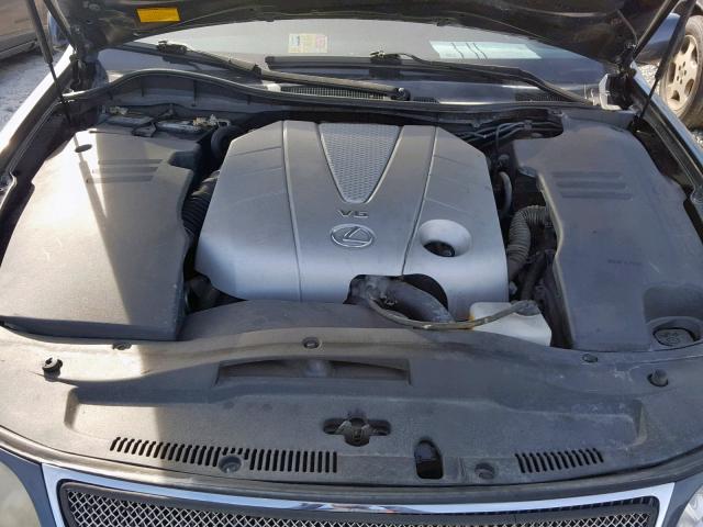 JTHCE96S970010367 - 2007 LEXUS GS 350 GRAY photo 7