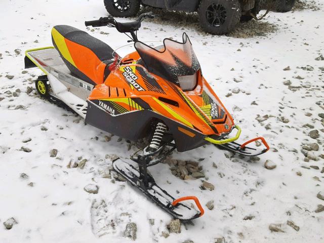 4UF8NC102KT001021 - 2019 YAMAHA SNOWMOBILE ORANGE photo 1