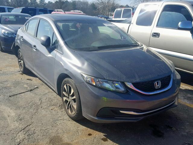 19XFB2F83DE038798 - 2013 HONDA CIVIC EX ნაცრისფერი ფოტო 1
