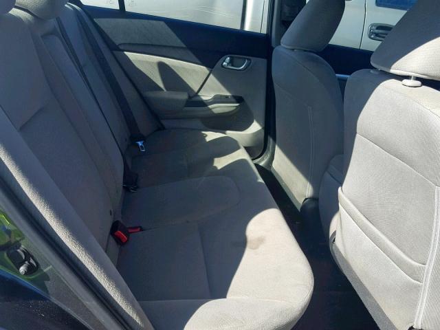 19XFB2F83DE038798 - 2013 HONDA CIVIC EX ნაცრისფერი ფოტო 6