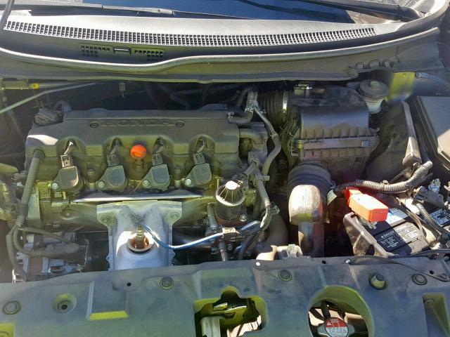 19XFB2F83DE038798 - 2013 HONDA CIVIC EX ნაცრისფერი ფოტო 7