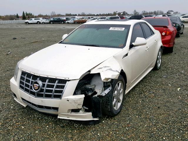 1G6DE5E54C0100422 - 2012 CADILLAC CTS LUXURY WHITE photo 2