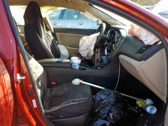 5XXGM4A70EG314954 - 2014 KIA OPTIMA LX RED photo 5