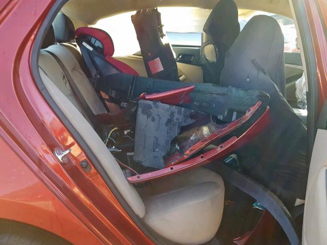 5XXGM4A70EG314954 - 2014 KIA OPTIMA LX RED photo 6