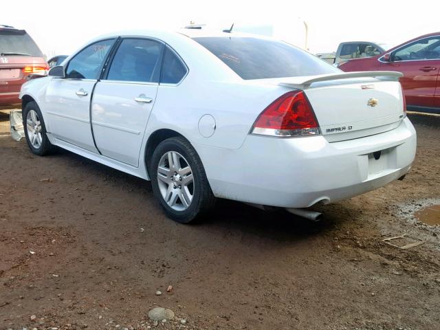 2G1WB5E35E1133927 - 2014 CHEVROLET IMPALA LIM WHITE photo 3