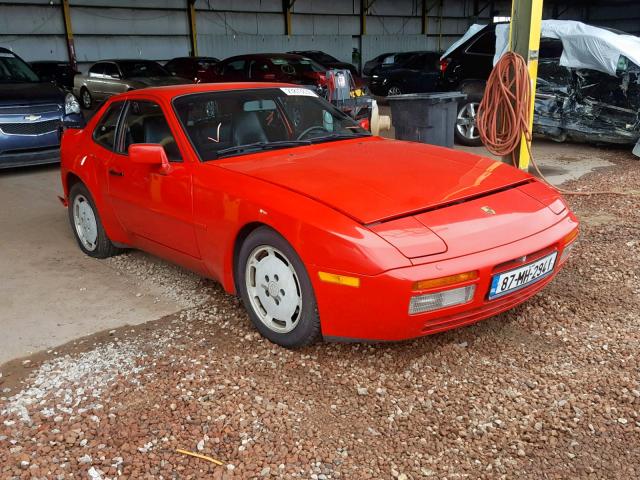 WP0AA0951HN160130 - 1987 PORSCHE 944 RED photo 1