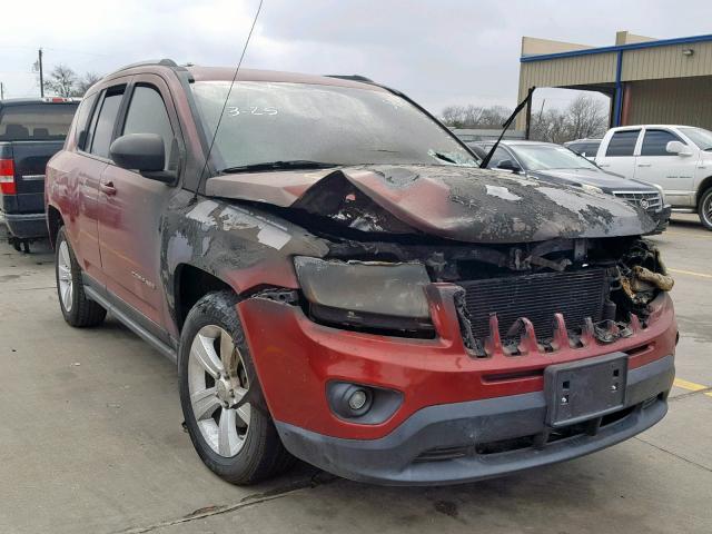 1J4NT1FA9BD139794 - 2011 JEEP COMPASS SP მუქწითელი ფოტო 1