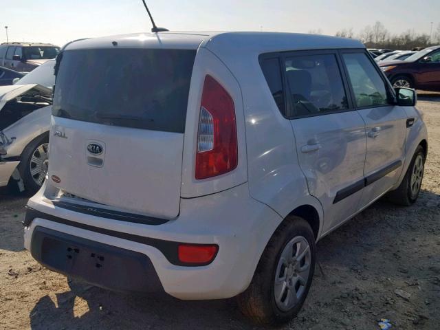 KNDJT2A52C7396784 - 2012 KIA SOUL Ақ фото 4