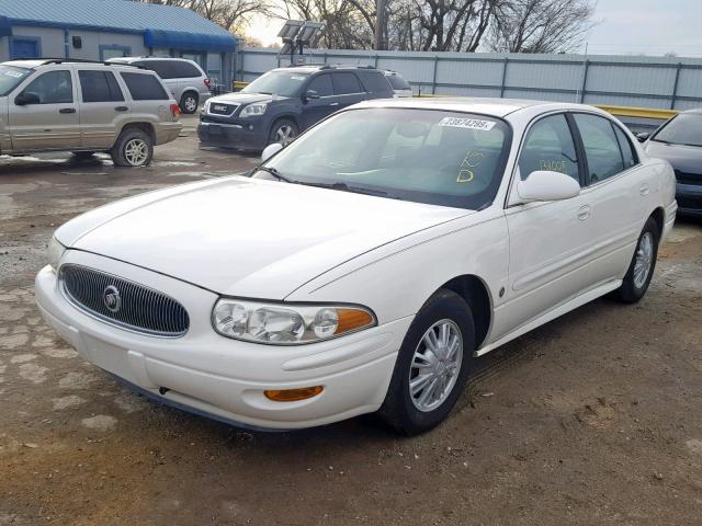 1G4HP52K15U262938 - 2005 BUICK LESABRE CU WHITE photo 2