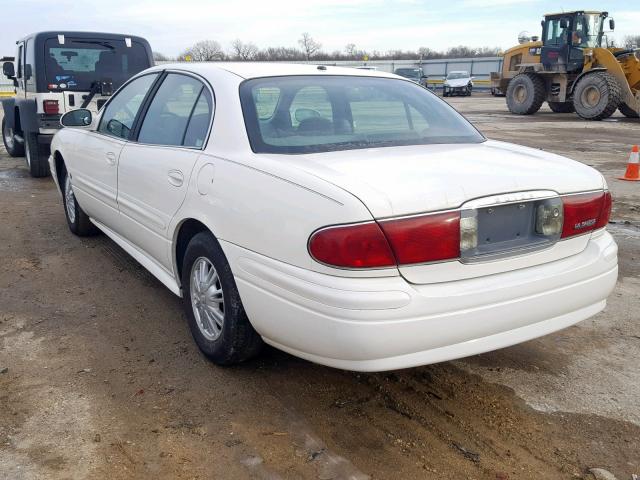 1G4HP52K15U262938 - 2005 BUICK LESABRE CU WHITE photo 3