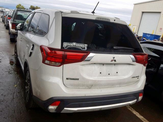 JA4AD3A31GZ029705 - 2016 MITSUBISHI OUTLANDER 白色 照片 3