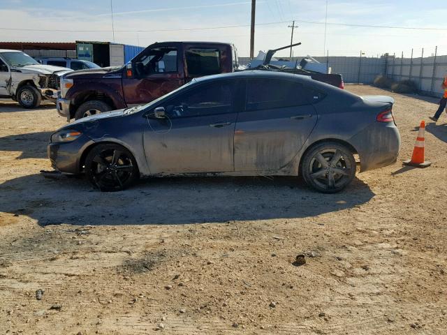 1C3CDFBB6FD242672 - 2015 DODGE DART SXT GRAY photo 9