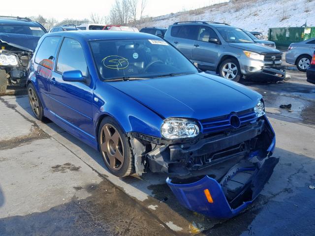 WVWKG61J74D129432 - 2004 VOLKSWAGEN R32 BLUE photo 1