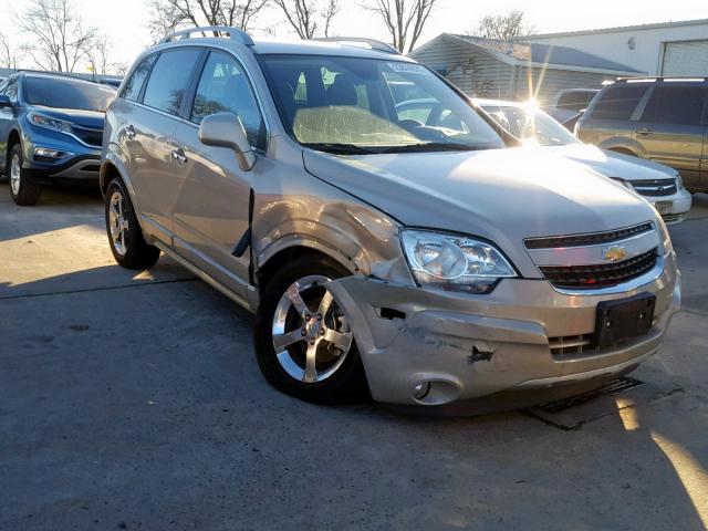 3GNAL3E51CS545680 - 2012 CHEVROLET CAPTIVA SP GOLD photo 1