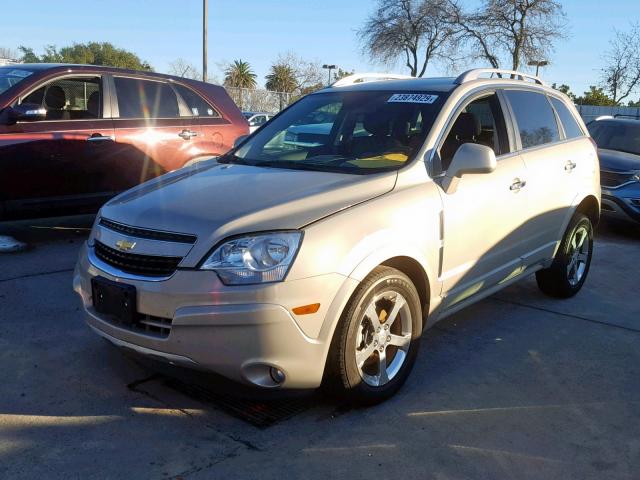 3GNAL3E51CS545680 - 2012 CHEVROLET CAPTIVA SP GOLD photo 2